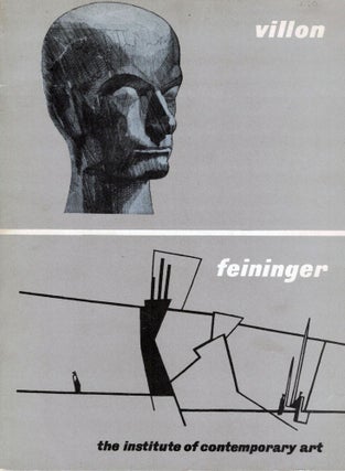 Item #21624 Jacques Villon * Lyonel Feininger. Jacques Villon, Lyonel Feininger