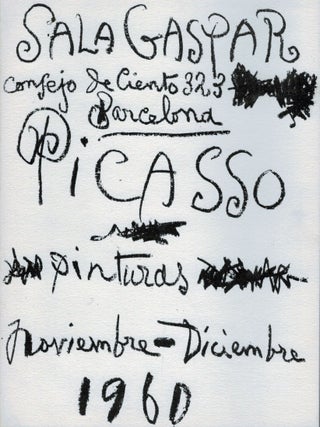 Item #21646 Picasso 30 Cuadros Ineditos 1917-1960. Jaime Sabartes, Introduction