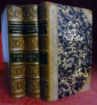 Item #21683 The Poetical Works Of Charles Churchill. With Copious Notes And A Life Of The Author....