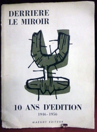 Item #21693 10 Ans D'Edition. Derriere Le Miroir