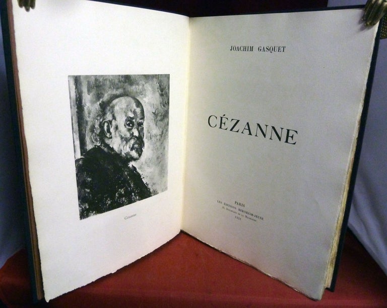 Item #21699 Cezanne. Joachim Gasquet.