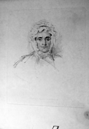 Item #21821 Two Trail drawings of his mother, Lucy Read Lawrence. Thomas Lawrence, Sir