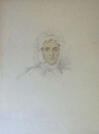 Two Trail drawings of his mother, Lucy Read Lawrence