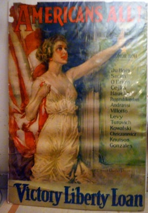 Item #21828 Americans All Victory Liberty Loan. Howard Chandler Christy