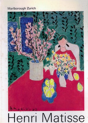 Item #22076 Twenty Important Paintings; September - October 1971. Henri Matisse