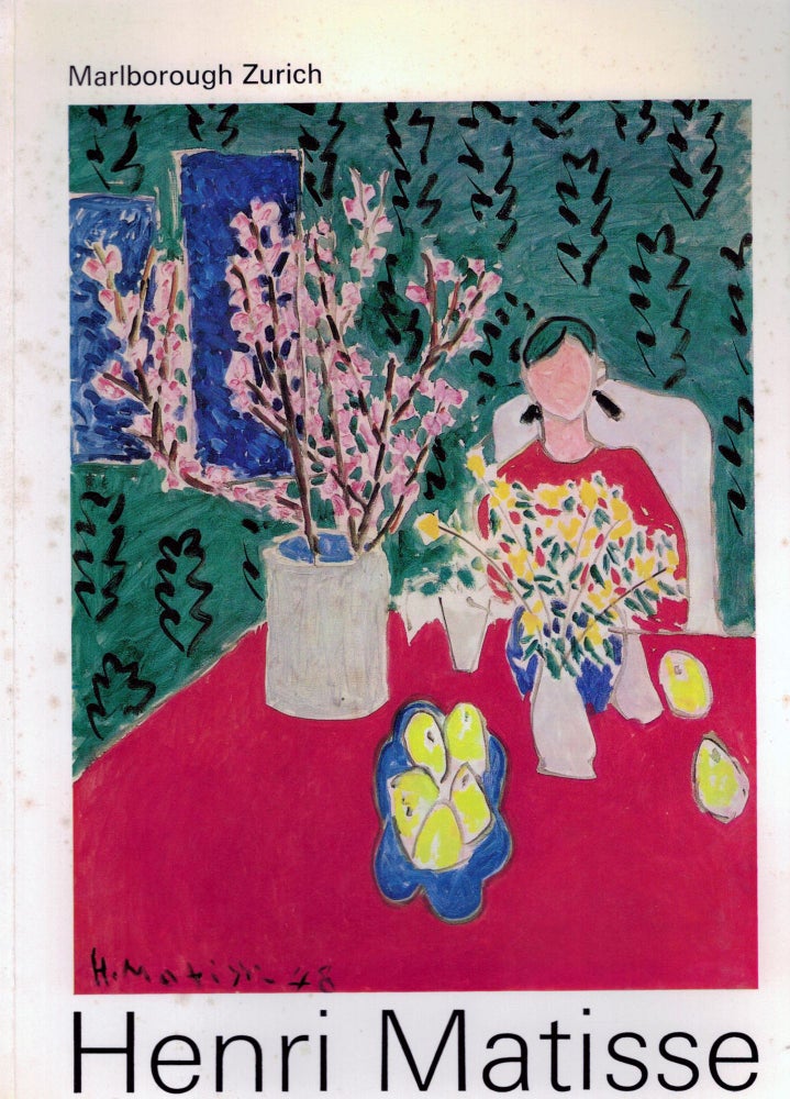 Item #22076 Twenty Important Paintings; September - October 1971. Henri Matisse.