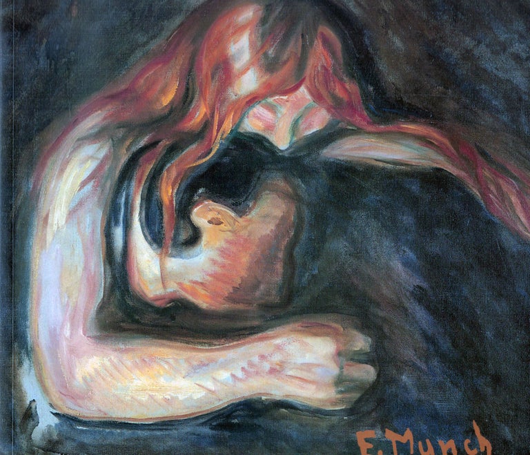 Item #22077 Between Fear And Sex: The Odyssey of Edvard Munch; Introduction by Janine Perron. Edvard Munch.