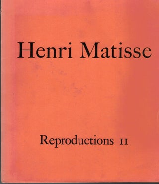Item #22079 Reproductions II. Henri Matisse