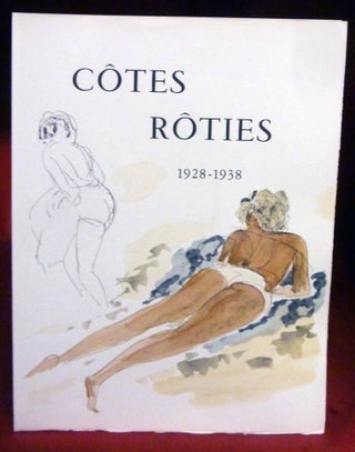 Item #22152 Cotes Roties 1928-1938 by Leon-Paul Fargue. Andre Denoyer De Segonzac