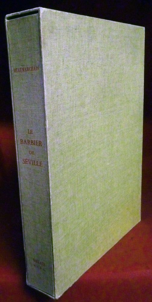 Item #22201 Le Barbier De Seville by P.-A.C. de Beaumarchais; Decors & Personnages Par Andre Derain. Andre Derain.