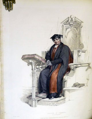 The Costume Of The University of Oxford, Illustrated By A Series Of Engravings From Original Drawings; To Which Is prefixed A Brief Account Of The Members And Officers Of That University