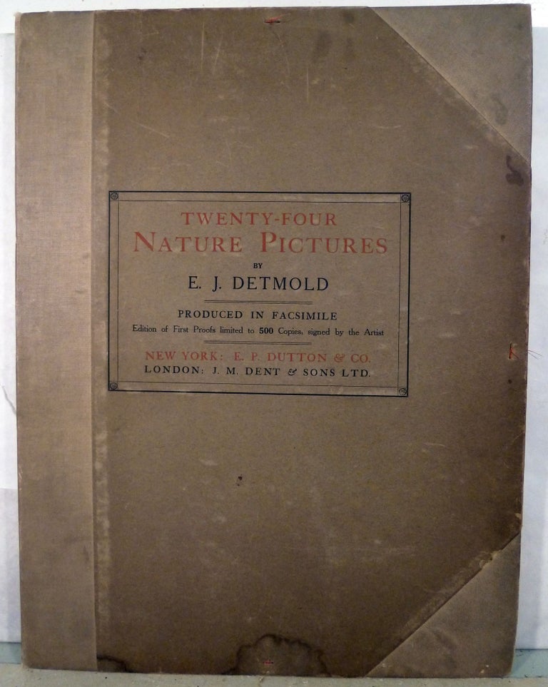 Item #22242 Twenty Four Nature Pictures; Produced in Facsimile. Edward Julius Detmold.