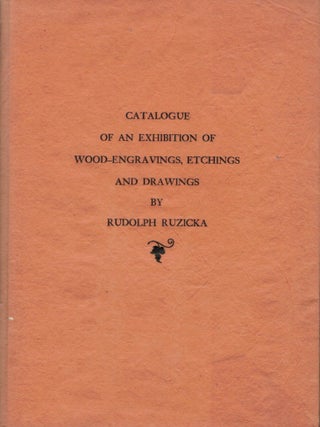 Catalogue Of An Exhibition Of Wood-Engravings, Etchings And Drawings