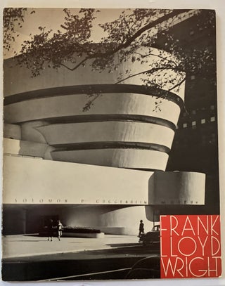 Item #22315 Architect Frank Lloyd Wright. New York Solomon R. Guggenheim Museum