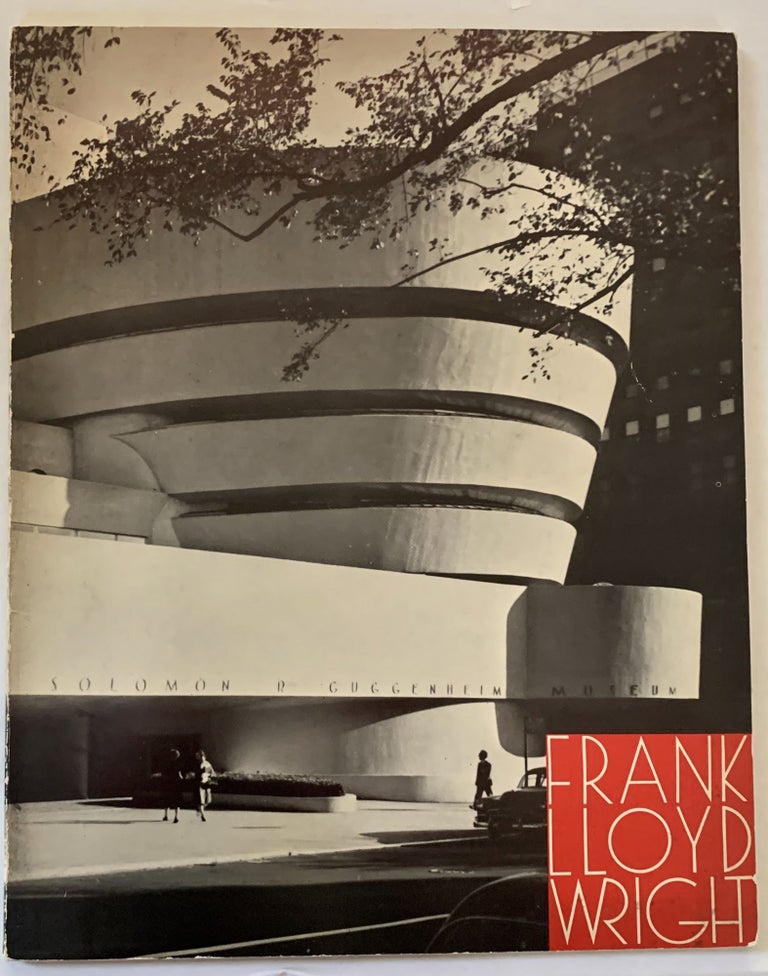 Item #22315 Architect Frank Lloyd Wright. New York Solomon R. Guggenheim Museum.