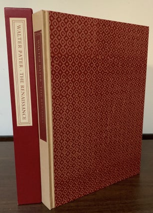 Item #22384 The Renaissance Studies in Art and Poetry. Walter Pater