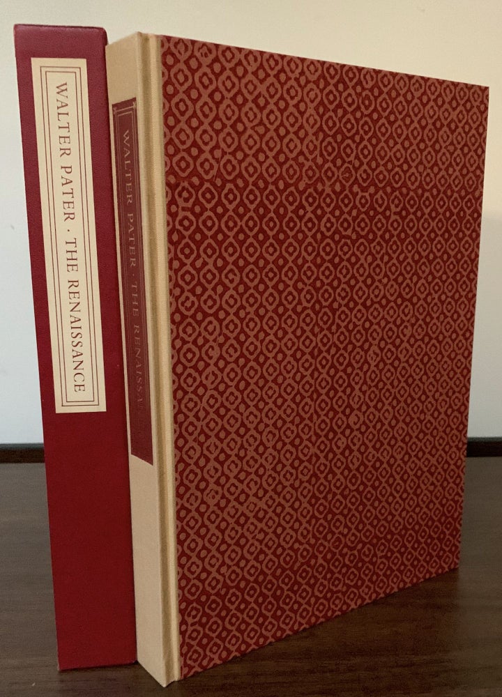 Item #22384 The Renaissance Studies in Art and Poetry. Walter Pater.
