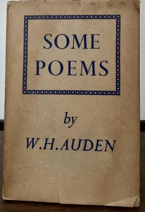 Item #22449 Some Poems. W. H. Auden