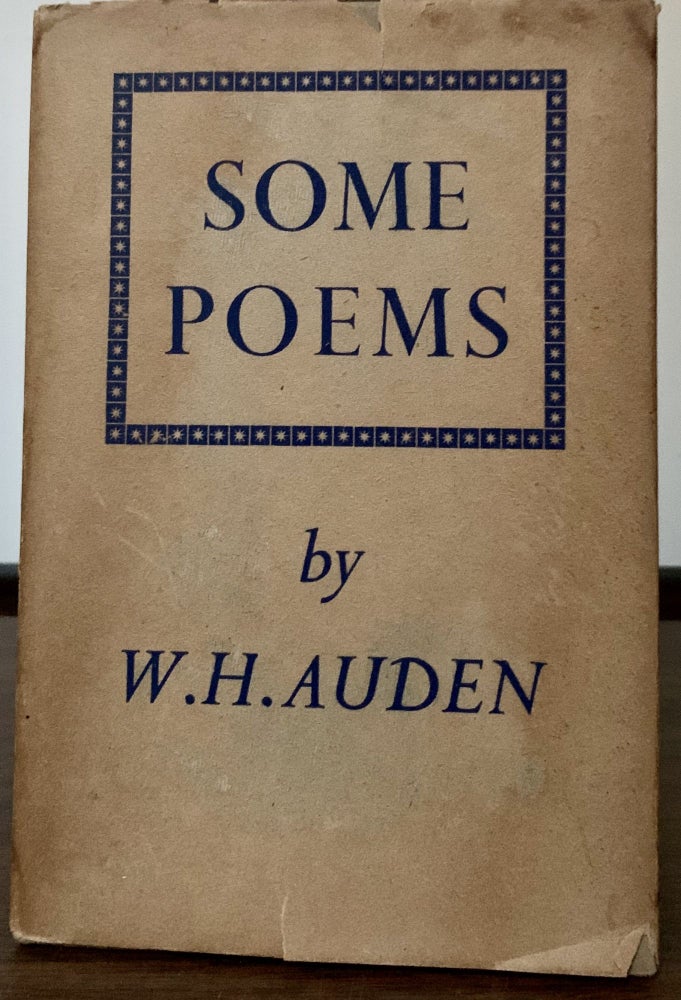 Item #22449 Some Poems. W. H. Auden.