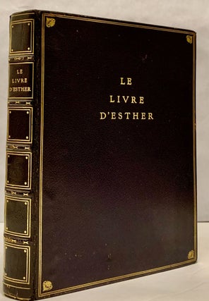 Item #22493 Le Livre d'Esther. Arthur Szyk