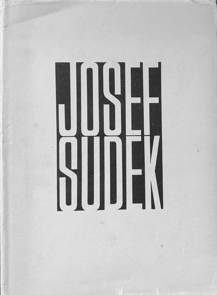 Item #22547 Josef Sudek Foto Grafie; S Uvodkni Studii Lubomira Linharta. Josef Sudek.
