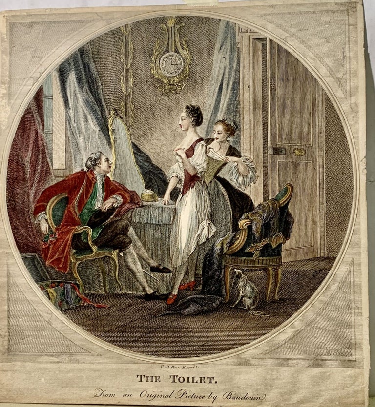 Item #22594 The Toilet. From an Original Picture by Baudouin. Print.