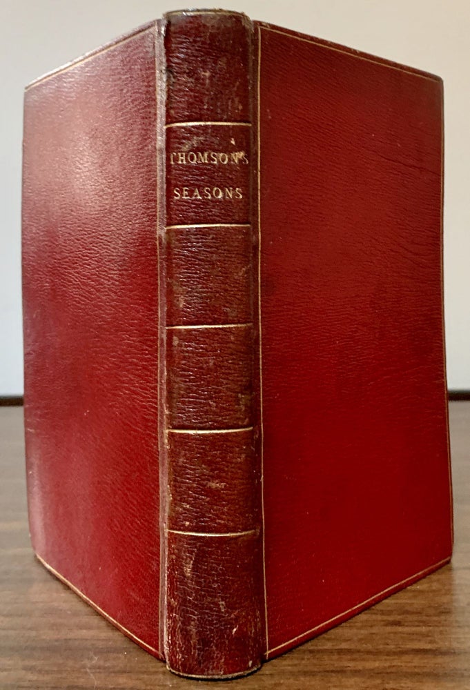 Item #22603 The Seasons [FORE EDGE]; Adorned With A Set Of Engravings, From Original Designs. To Which Is Prefixed An Essay O The Character Of The Poem by J. Aikin, M.D. James Thomson.