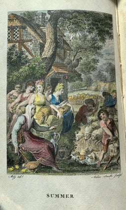 The Seasons [FORE EDGE]; Adorned With A Set Of Engravings, From Original Designs. To Which Is Prefixed An Essay O The Character Of The Poem by J. Aikin, M.D.