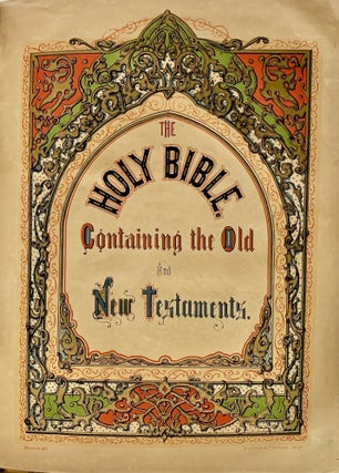 The Holy Bible, Containing The Old And New Testaments, Together With The Apocrypha: Translated From The Original Tongues,And With The Former Translations Diligently Compared And Revised; With Canne's Marginal Notes And References; To Which Are Added An Index, An Alphabetical Table of all the Names in the Old and New Testaments with their Significations; Table Of Scripture Weights, Measures, And Coins, &c. Concordance, And The Psalms Of David In Metre; Kimber & Sharpless Edition