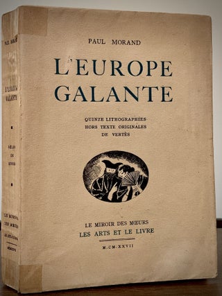 Item #22815 L'Europe Galante. Paul Morand