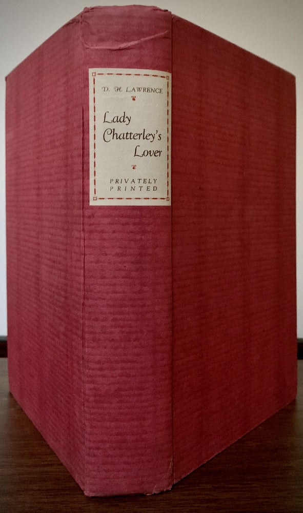 Item #22840 Lady Chatterley's Lover. David Herbert Lawrence.
