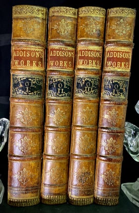 Item #22848 The Works of The Honourable Joseph Addison, Esq. Joseph Addison