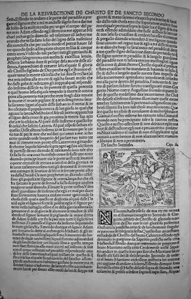 Bartolomeus Zanni Printer at Venice 1486-1518 and at Portese 1489-90; A Monograph Compiled from Various Sources Together with a Leaf from Jacobus de Voragine;s Legendario de Sancti Printed by Zanni at Venice, 1503
