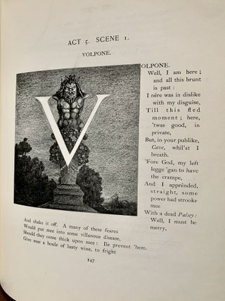 Ben Ionson His Volpone: or The Foxe; Together With An Eulogy Of The Artist By Robert Ross