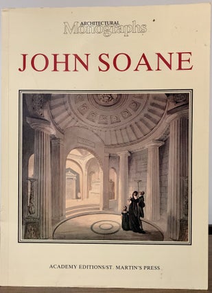 Item #23199 John Soane Architectural Monographs. London. Academy Editions