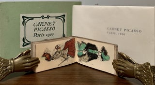 Item #23266 Carnet Picasso Paris, 1900; Con una introducion de Rosa M. Subirana Conservadora...