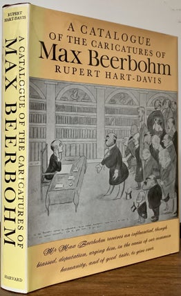 Item #23324 A Catalogue of the Caricatures of Max Beerbohm. Rupert Hart-Davis, Compiler