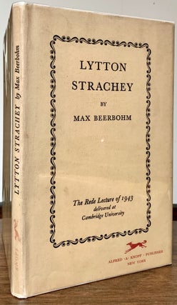Item #23343 Lytton Strachey. Max Beerbohm