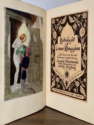 Rubaiyat of Omar Khayyam; The First and Fourth Renderings in English Verse With Illustrations by Willy Pogany