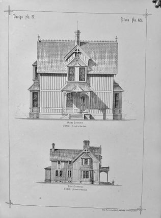 Woodward's National Architect; Containing 1000 Original Designs, Plans and Details, To Working Scale, To Working Scale, For The Practical Construction Of Dwellings Houses For The Country, Suburb And Village with Full And complte Sets of Specifications And An Estimate Of The Cost Of Each Design