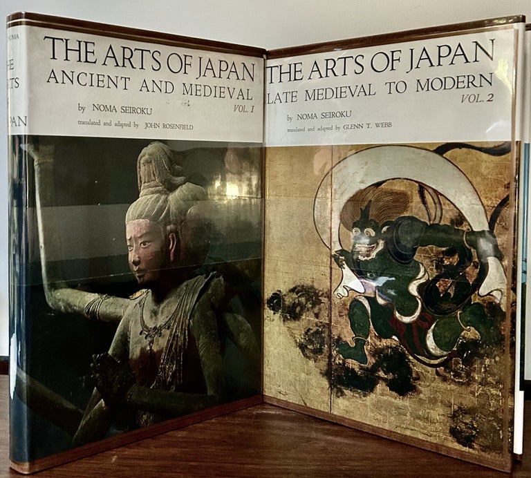 Item #23494 The Arts of Japan Late Medieval To Modern; Vol. I translated and adapted by John Rosenfield & Vol.II translated and adapted by Glenn T. Webb. Photographs by Takahashi Bin. Seiroku Noma.