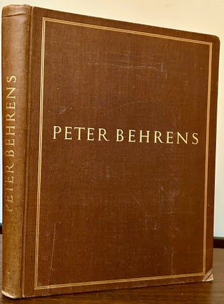 Item #23585 Peter Behrens. Fritz Hoeber