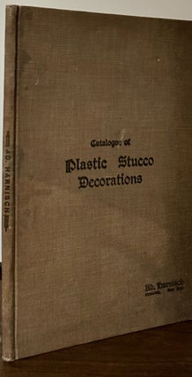 Item #23609 Catalogue Of Plastic Stucco Decorations; Decorations For Interior And Exterior. New...