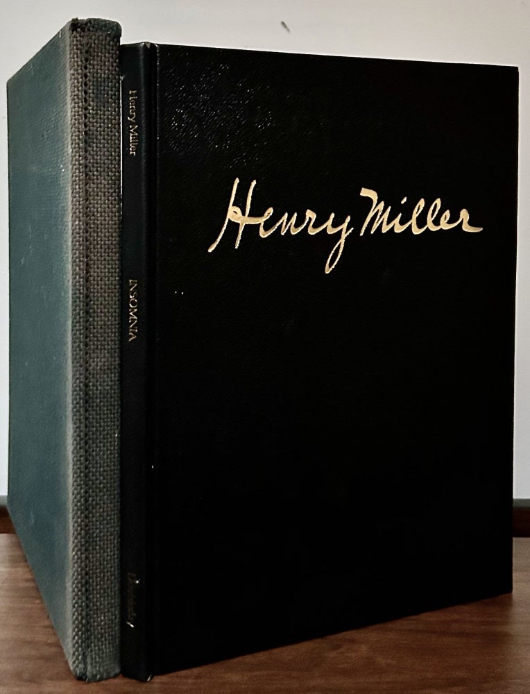 Item #23611 Insomnia or the Devil at Large. Henry Miller.