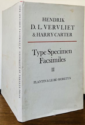 Item #23618 Type specimen facsimiles II : Reproductions of Christopher Plantin's Index sive...