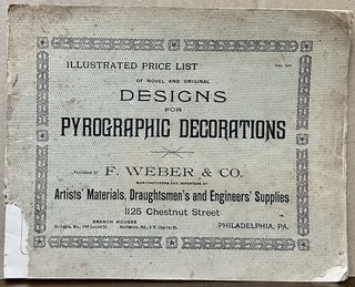 Item #23692 Illustrated Price List Of Novel And Original Designs For Pyrographic Decorations....