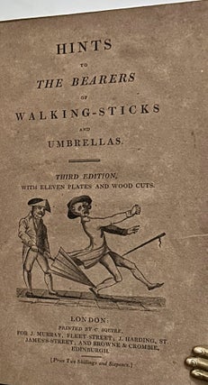 Hints To The Bearers Of Walking Sticks And Umbrellas