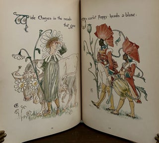Flora's Feast A Masque Of Flowers; Penned & Pictured By Walter Crane