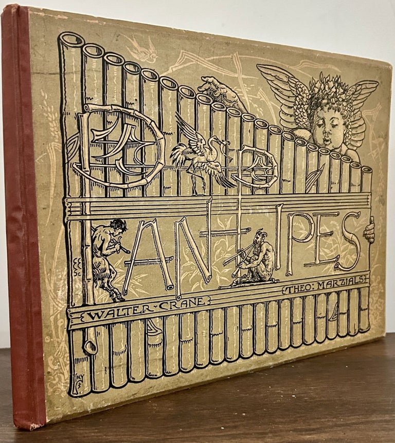Item #23806 Pan-Pipes A Book of Old Songs Newly Arranged & With Accompaniments by Theo: Marzials. Walter Crane.