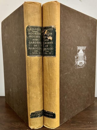 Item #23822 Le Jardin et La Maison Arabes Au Maroc. Jean Gallotti